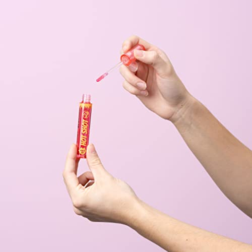 W7 Hot Shot Plumping Oil - Enhancing & Repairing Plump Effect For Fuller Lips - Clear & Soft, Natural, Everyday Lip Care #TOP3