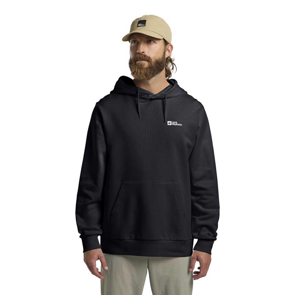 Jack Wolfskin Men's Essential Hoodie M Hoodie, Dark Navy, 3XL