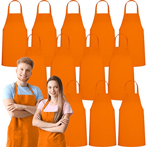 GREEN LIFESTYLE 12 Pack Professional Chef Apron – Grilling Aprons
