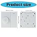 PMFACE 86 Type Ceiling Fan Speed Selector,Fan Speed Controller,Stepless Speed Controller,Ceiling Fan Control Panel Adjustment Tool With Single Switches