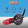 Culture Fly Gaming Headset with Mic – Naruto Wired Headphones with Microphone, LED Lights, Padded Over Ear Computer Headset for PC Gamer, Enhanced Audio, Comfortable Headphones for Gaming Setup - Image 5