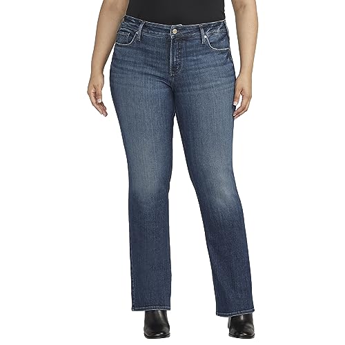 Silver Jeans Co. Elyse Plus Size Slim Bootcut Jeans