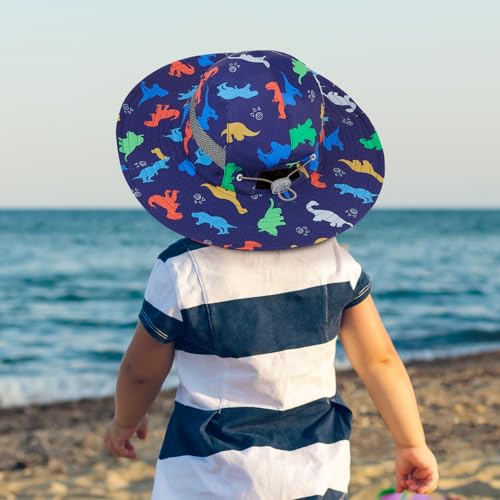Kids Sun Hat for Toddler Girls Unicorn Bucket Hats UV Protection Summer Hat for Kids Wide Brim Fishing Hat 2-8 Years3