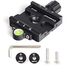 Sunwayfoto DDC-50iT 50mm Clamp Conversion Kit Convert to Arca/RRS QR Compatible with Manfrotto Tripod Ball Head Sunway
