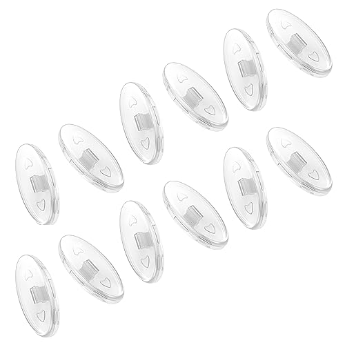 Image of SAUCER Replacement Nose Piece Pads for Oakley Holbrook TI OO6048 Sunglasses