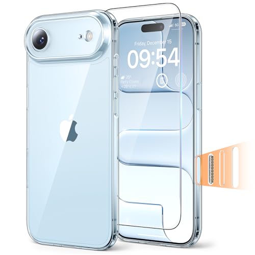 Coque iPhone Air TAURI transparente idéale pour photos en voyage et rando