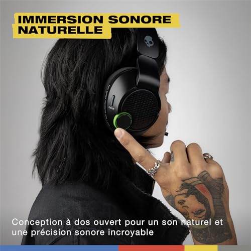 Casque Skullcandy Crusher Plyr 720 – Bluetooth, Gaming, Micro Clear Voice - vue 5