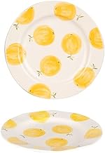 POCHY Prato de sobremesa pratos de jantar de porcelana pratos de sobremesa redondos de 23,5 cm para salada de frutas bife e louça moderna cozinha pratos de servir de porcelana prato de servir (cor: cinza, tamanho: 9,25 polegadas)