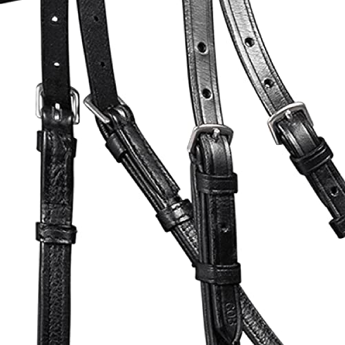 Foto von WALDHAUSEN X-Line Trensenzaum Supersoft, VB, schwarz