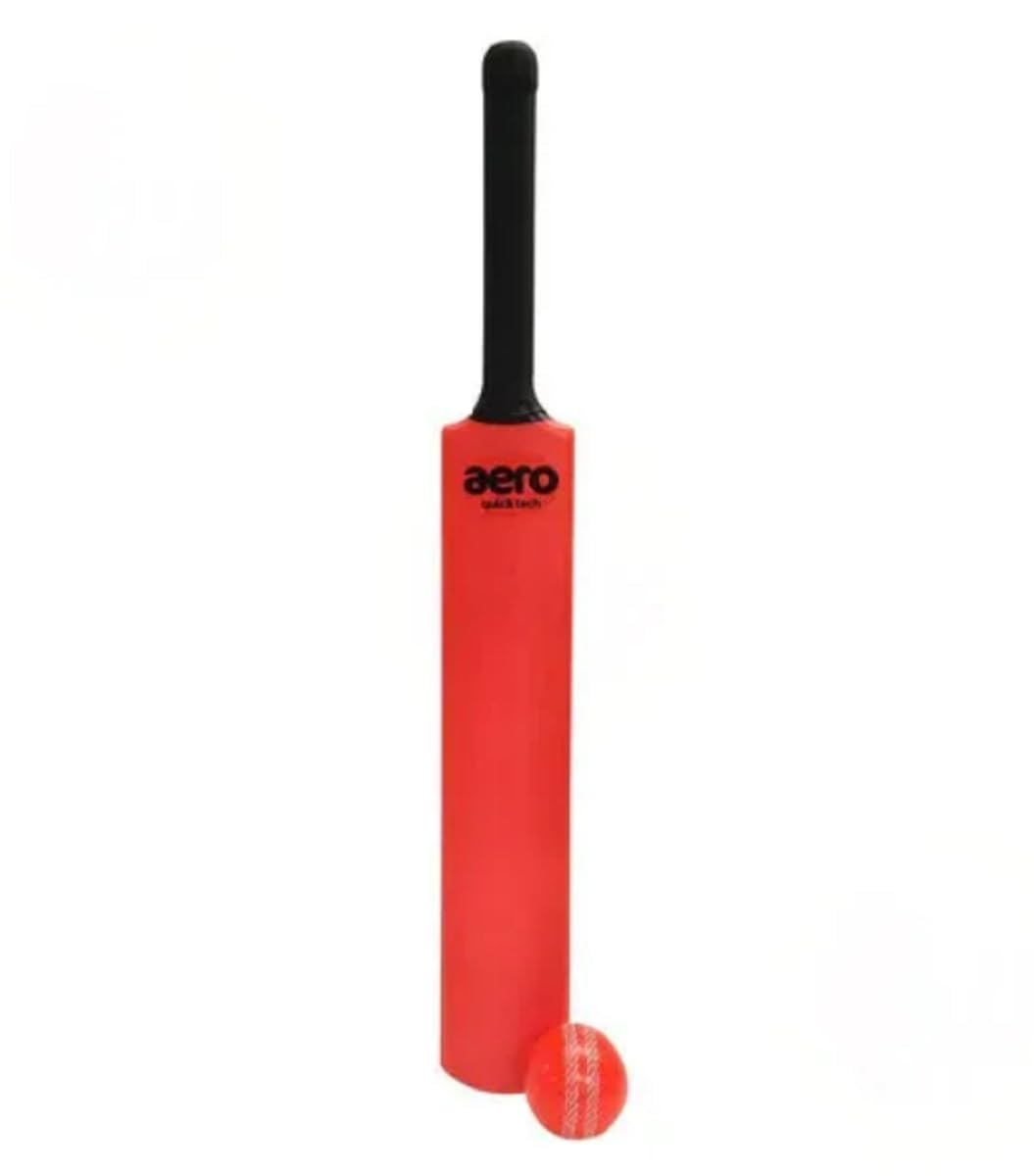 Aero Quick Tech Bat & Ball Sets - Orange (Size 6)