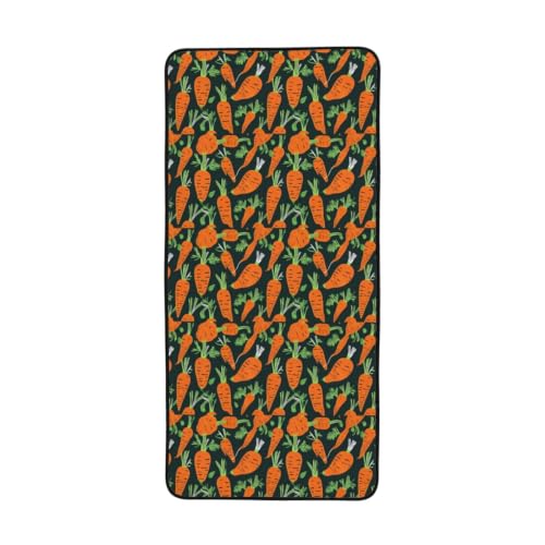 Toalla de baño de terciopelo coral con diseño de zanahoria para hogar y viajes 3