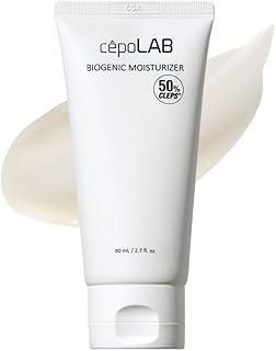 Biogenic Moisturizer with 50% CLEPS®, Daily Face Cream – Long-Lasting Hydration, Korean Skincare for All Skin Types, 2.7 fl.oz