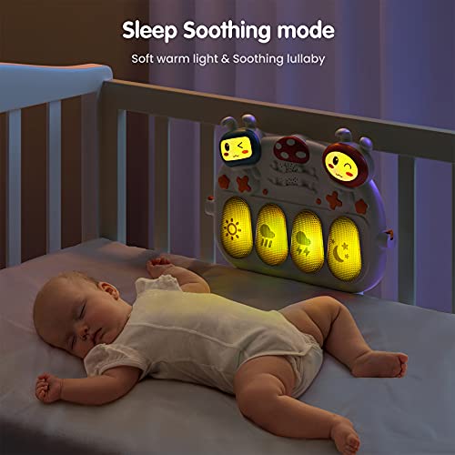 Tumama Remote Control Baby Gym Play Mat, Activity Gym With Music And Lights, Piano Gym For Newborn Baby Boys Girls Christmas Holiday Birthday Gifts, Round #TOP3