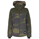 o'neill coral - snowboardjacke für damen - rot Abnehmbare Kapuze O\'Neill PW Vallerite Jacket Skijacke und Snowboardjacke für Damen S Forest Night