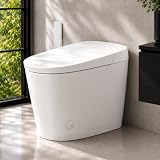 EPLO Smart Toilet Bidet with Tank Built In,Auto Open Close Lid,ADA Comfort Height,Dual Auto Flush,1000 Gram MaP Flushing Score,Heated seat,Modern Elongated One Piece Bidet Toilets Combo U8PRO