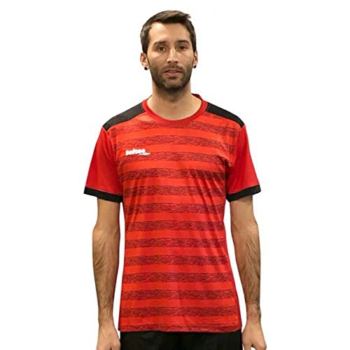 Softee Equipment T- Shirt Softee Leader, Rouge/Noir, 8 Ans Mixte bébé Cover