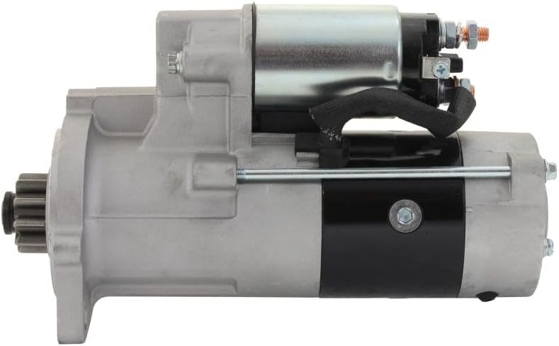 New Starter Compatible with Ingersoll Rand G34 / G40 2000-2010 Sole Dsl Small Eng Mini-62 Mini-74 4 Cyl. Dsl 1985-2012 Replaces M8T75171 M8T75172 32A66-10100 99-2267 M008T75171 M008T75172 32A6610100