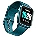 Montre Ulefone - Durée Vie Batterie 50 Jours, Montre Intelligente Étanche 5ATM, Écran Tactile HD 1,3", Cardiofréquencemètre Podometre Fitness Tracker, Sport Montre Compatible avec iOS Android Bleu
