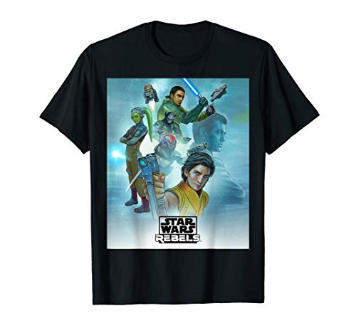 Star Wars Celebration Mural Rebels Series Logo T-Shirt
