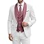 White and Dusty Rose