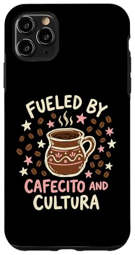 Cafecito And Cultura Latino �R�[�q�[�h�����J�[���R���������B �X�}�z�P�[�X iPhone 11 Pro Max �p