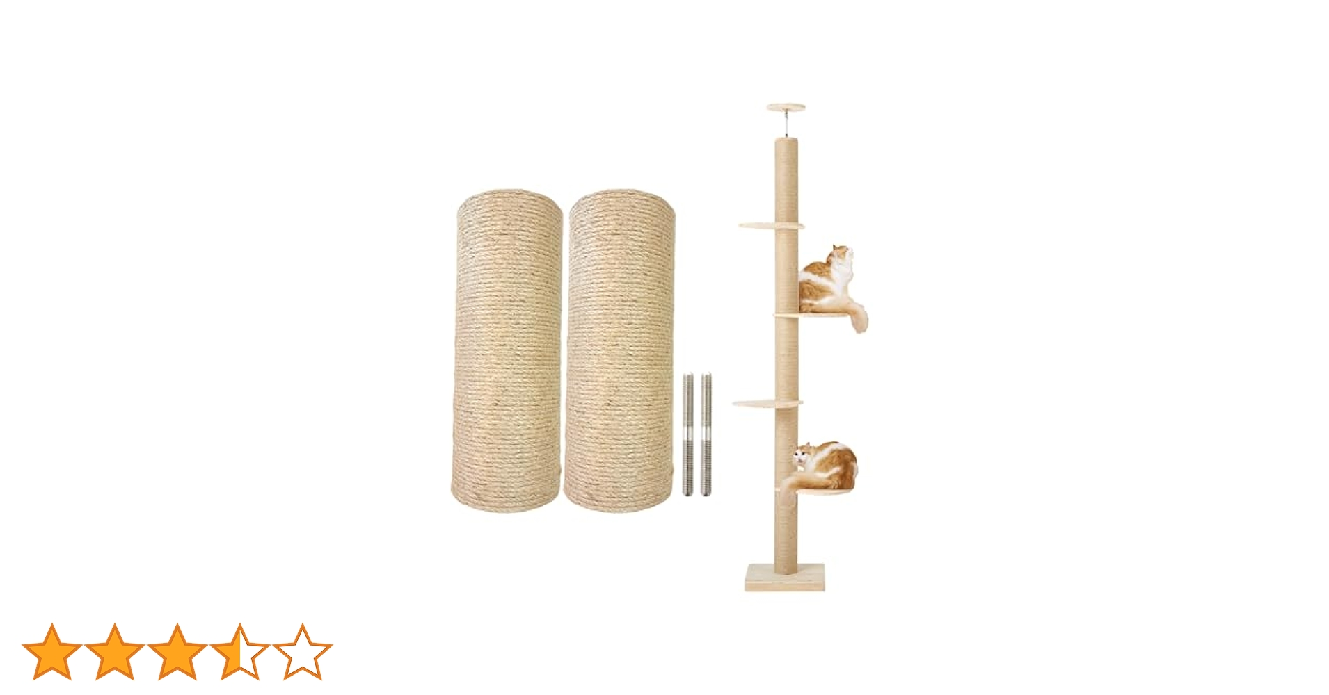 Amazon | [SUMIKA New 突っ張り 型 木製 キャットタワー 専用 30