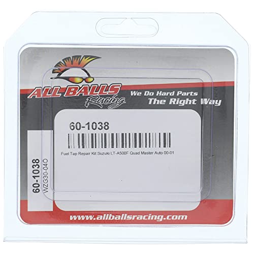 Image of All Balls Racing 60-1038 Fuel Tap Repair Kit Compatible With /Replacement For Suzuki LT-A 500 F Quad Master 4WD 2000-2001