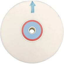 Grinding Wheel White Corundum Hardened Steel For Grinding And Sharpening High Carbon Steel And Other Hard Tools Outer Diameter 5.9 inches 150 mm Hole Diameter 0.5 inch 12.7 mm Thickness 0.6 inch 16 mm, 120 Grit