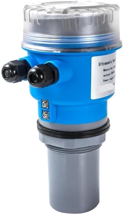 5m 10m 15m 20m 4-20ma Non Contact Ultrasonic Level Sensor Meter 4-20mA RS485 Diesel Fuel Oil Ultrasonic Level Sensor Transmitter(5M Range 4-20mA)