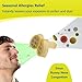 WoodyKnows 3 Allerscreen Nasal Filters with 12 Pairs of Replacement Filters, Model 2024, Seasonal and dust Allergies aid (X-Large, 3 Filters+12 Replacements)