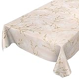abwischbare Tischdecke ist geeignet für Feste, Partys sowie für den täglichen Gebrauch in der Küche, Esszimmer, Garten, balkon oder Camping, als bastelunterlage – schützt Ihren Tisch vor Verschmutzungen und Kratzern