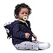 iCradle Reborn Baby Dolls Boy Black Biracial African American Realistic Newborn Baby Dolls Lifelike Ethnic Silicone Reborn Toddler Doll Toy Accessories Gift for Collection & Kids Age 3+
