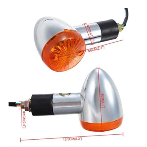 Feux clignotants moto arrière CB VTX GL1300 éclairage Custom - 6