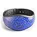 Design Skinz Blue and Pink Watercolor Spill Premium Vinyl Decal Wrap Cover for The Disney MagicBand+ (Fits MagicBand+ for Disney Parks)