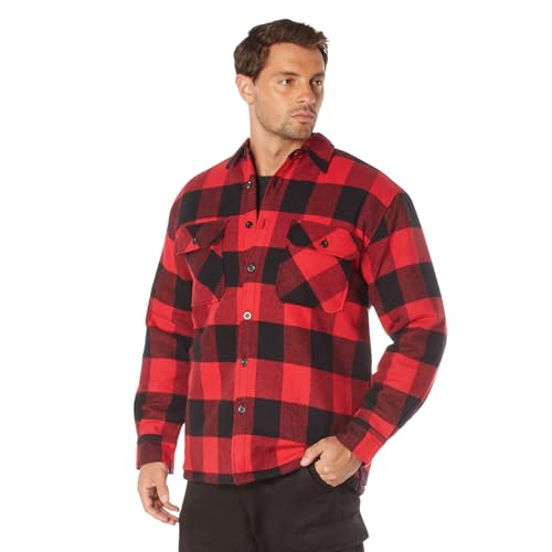Veste matelassée à carreaux Buffalo doublure épaisse et chaude