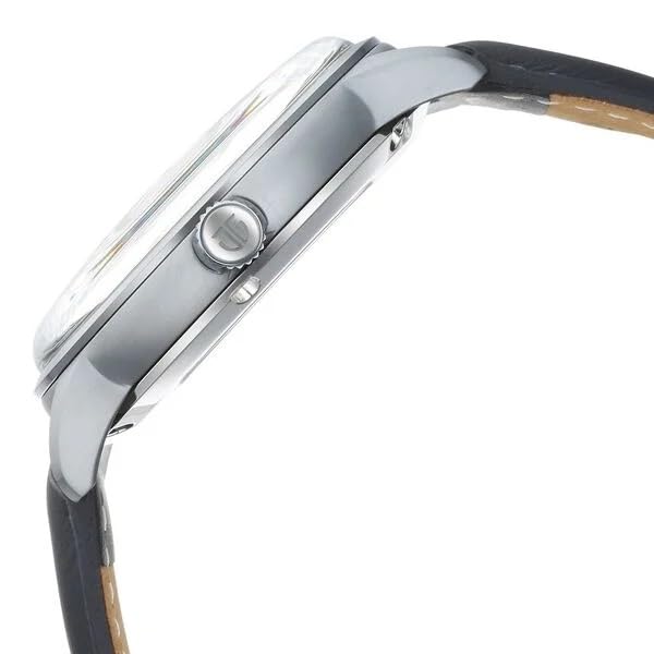 Image of Titan Automatic Color Upgrade Silver Dial Grey Leather Strap Watch for Men 90110QL02