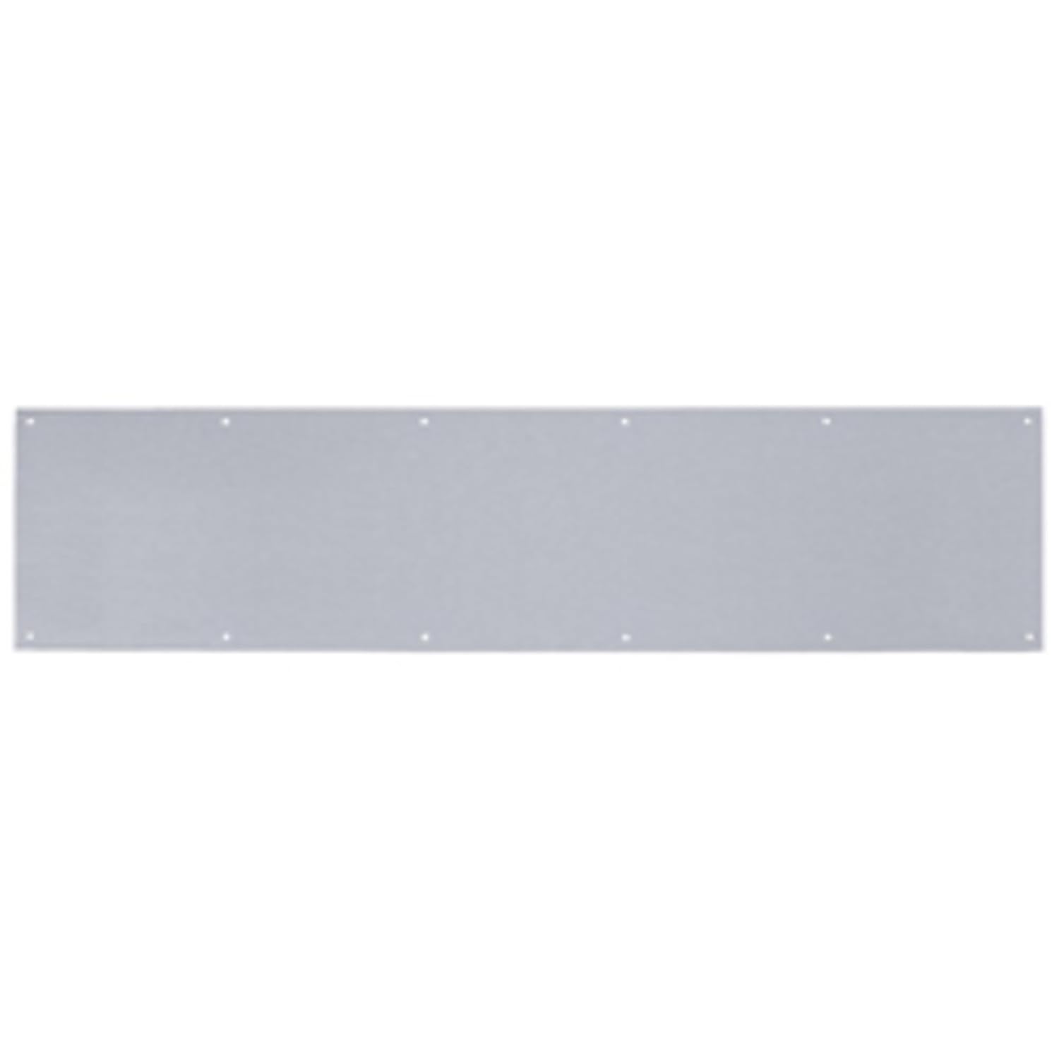 Tell Manufacturing DT100052 Kick Plate, Satin Stainless Steel, 8" x 34"
