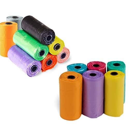 Sooper Cooper Disposable Unscented Leakproof Dog & Cat Poop Bags, (Pack