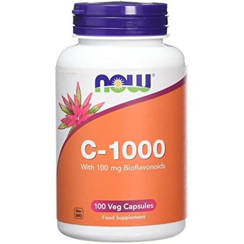 Now Foods C-1000 with Bioflavonoids Veg Capsules, Pack of 100 Cover