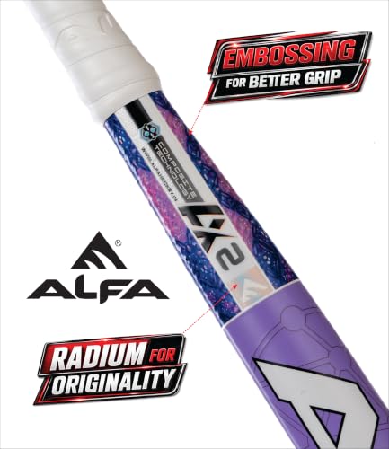 ALFA AX2 Composite Hockey Stick 37 Inches Purple - Image 4