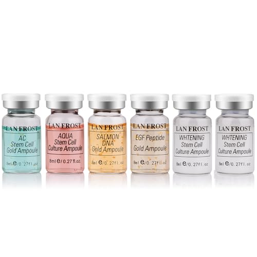 Facial Glow Starter Kit Serum & Essence Set 6 Vials