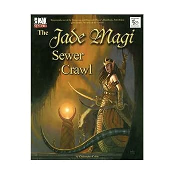 Paperback The Jade Magi Sewer Crawl (d20 System) Book