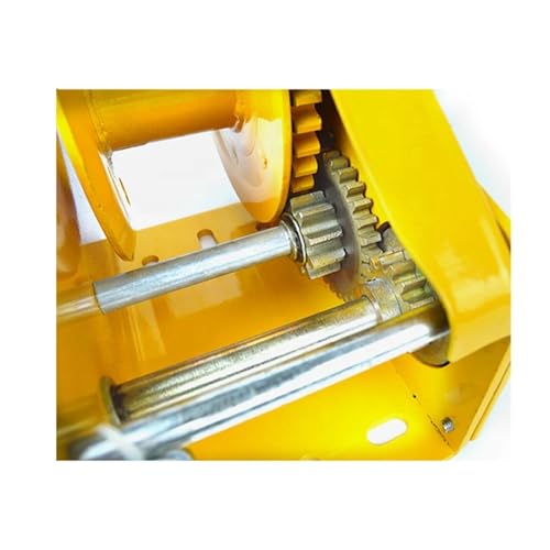 Winche manual de mano para cargar con correa de poliéster miniatura 5