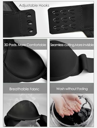 Image of Livona Lace Bralette for Women - Comfort Sports Bra Wireless Padded Bralette with Support Workout Tops Cami Crop S-XXL