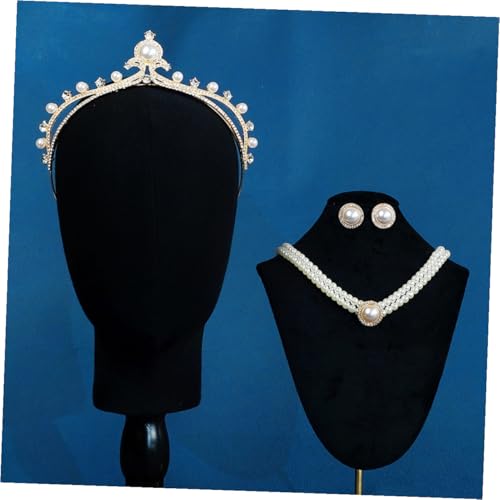 Conjunto de collar, pendientes y tiara para regalo de mujer 2