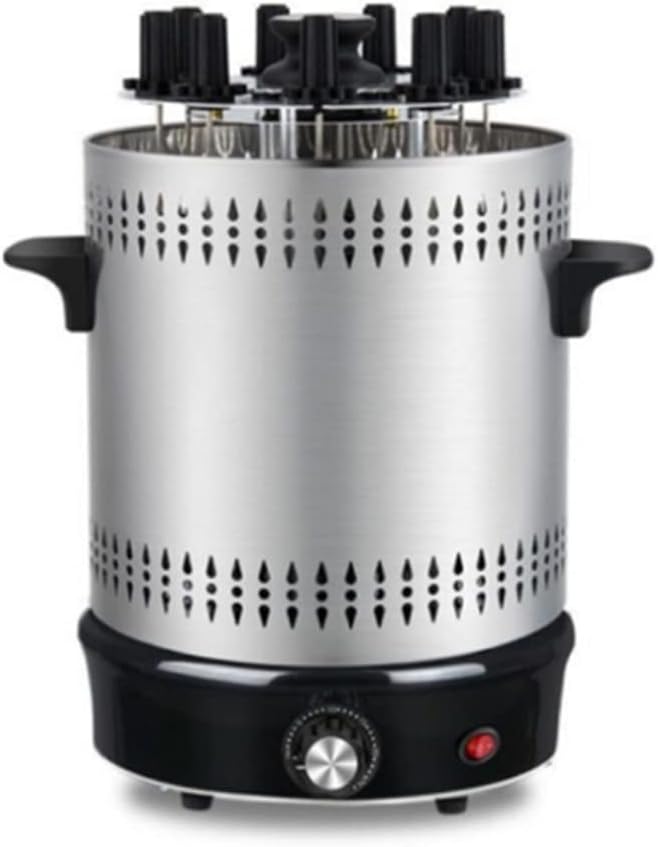 Lectric Grill Oven Barbeque Machine Skewer Kebab Smokeless Spit Fork Rotisserie Automatic Rotating Heating Stove Roaster