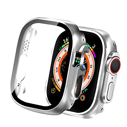 WADEFO Ή Apple Watch P[X Ultra 3/2/1 AbvEHb` Jo[ KXtB ̌^ ߗ wh~ h~ Apple Watch Jo[ AbvEHb` P[X PCf Sʕی ϏՌ ^ ȒP