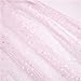 AJULING Scintillant étoile imprimante Tulle Tissu Largeur Filles Robe d'été Robe Princesse Robe de décoration de vêtements à la Main (Color : Rose, Size : 155X100CM)