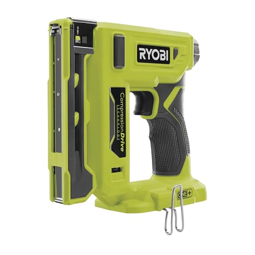 RYOBI Agrafeuse 18V ONE+ agrafes dos 9 4 mm longueur 6 35 mm à 14 3 mm chargeur 90 agrafes + Agrafes et crochet R18ST50 0 - vue 5