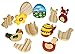 Produktbild EDUPLAY 210054 Holz Figuren Ostern, Set
